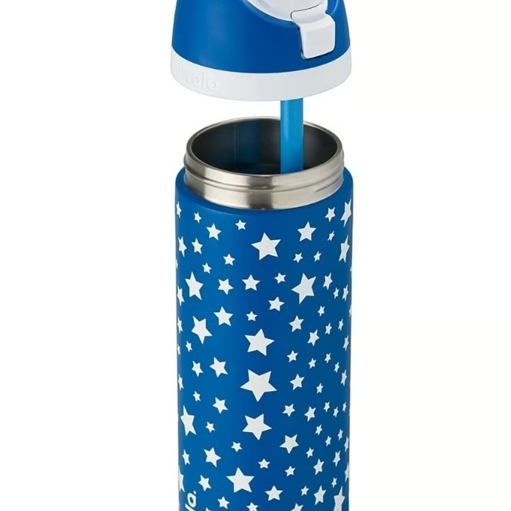 Owala FreeSip 32oz Water Bottle – Star Spangled Blue – Stainless Steel